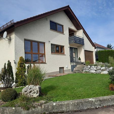 Ferienwohnung Schwaebische Alb Justingen Dış mekan fotoğraf